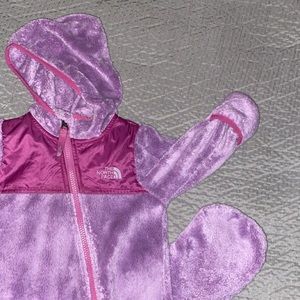 The north face baby girl osito one piece